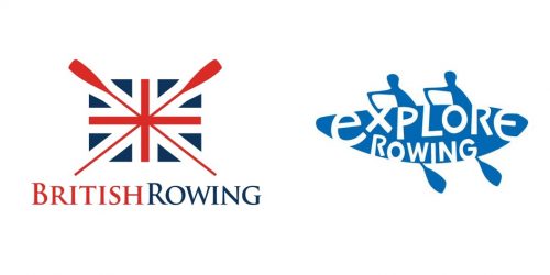 British rowing and explore rowing logos